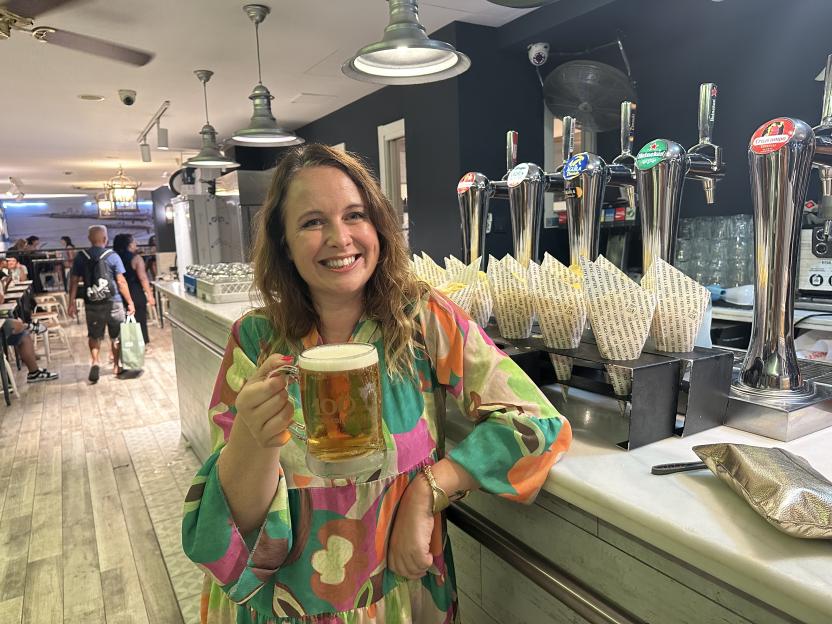 I visited the ‘Wetherspoons of Spain’ – jugs of beer cost £1.50, lunch is £1 and there’s 350 of them across the country