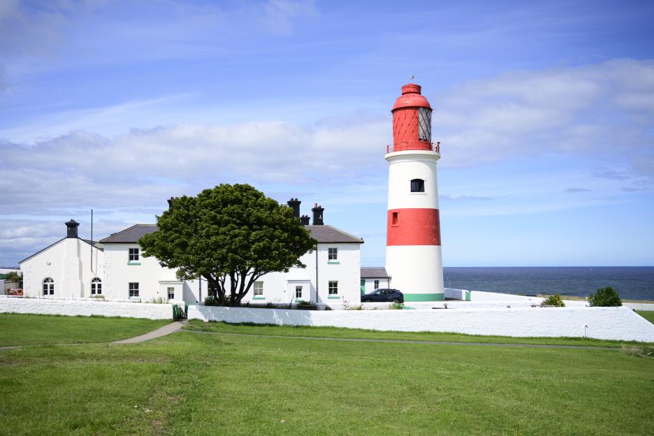 Souter Lighthouse, the world's first electrically powered lighthouse.