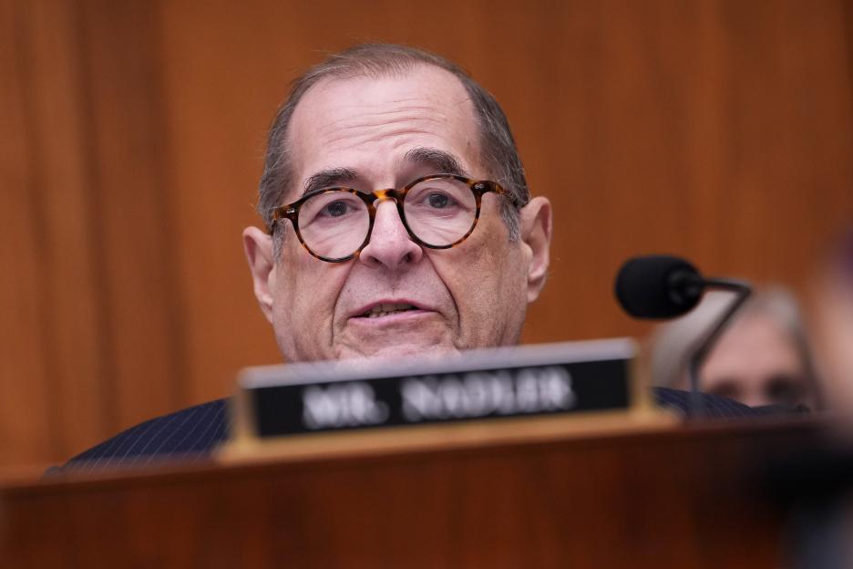 Rep. Jerrold Nadler speaking at a House Judiciary Committee hearing.