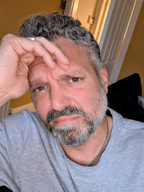 Matt Jameson from MAFS UK looking distraught.