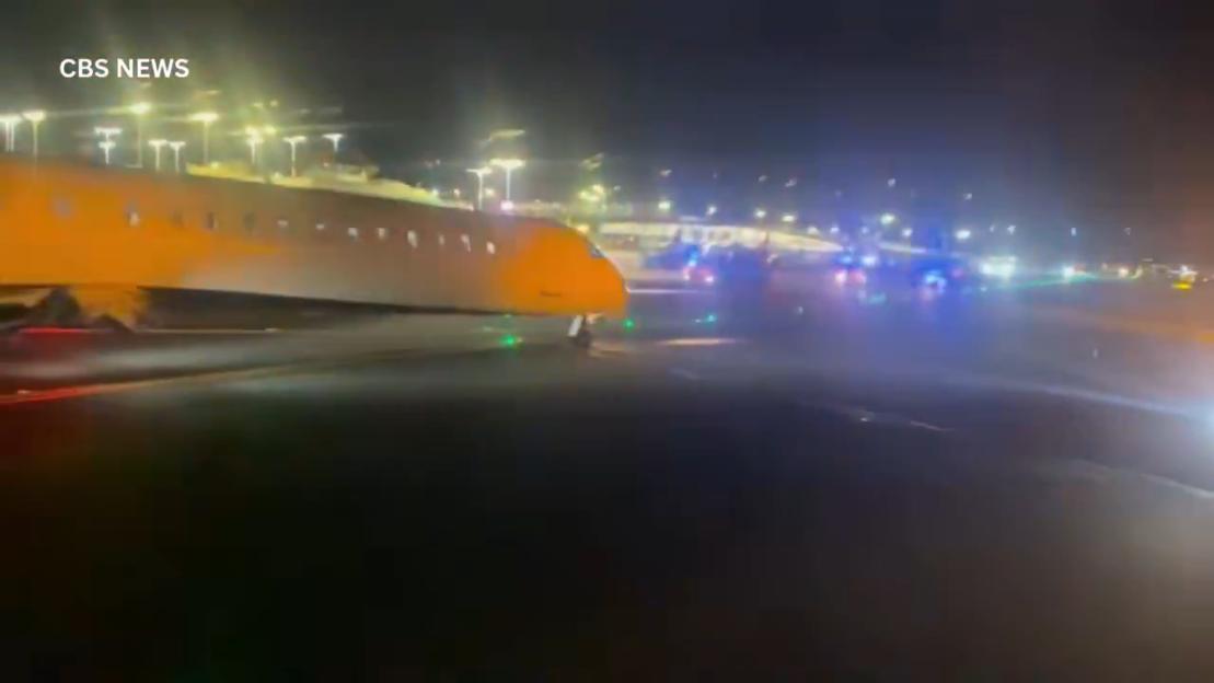 Two planes collided at LaGuardia Airport, resulting in one injury.