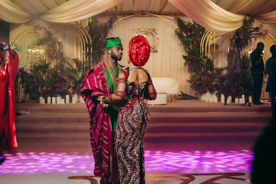 When Love &#038; Culture Meets! Enjoy Karen and Dejo&#8217;s Yoruba Trad 13