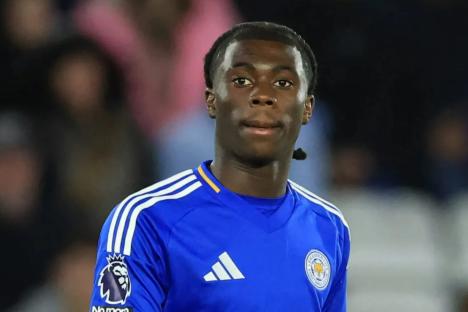 Leicester star Jeremy Monga forced to play without sponsor in major kit change as Foxes hand 15-year-old debut