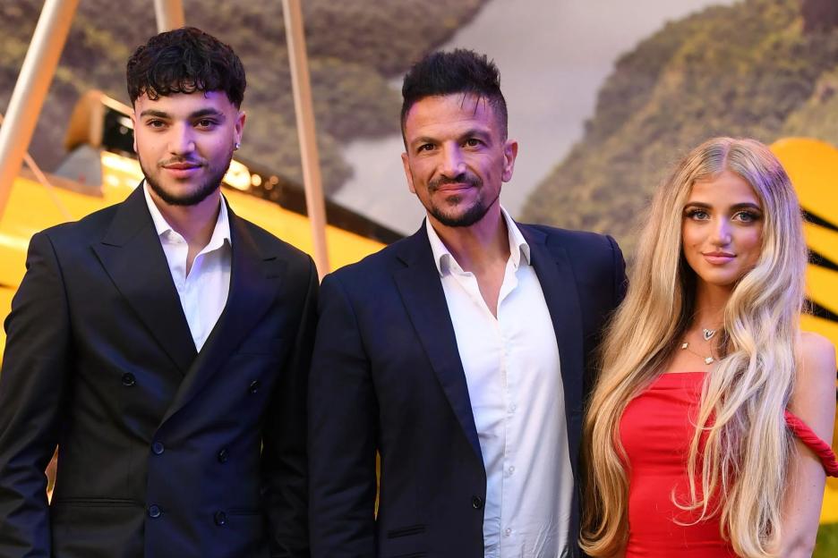 Emotional Peter Andre reveals strict rule for Princess and Junior saying they ‘kicked off for two days’ about it
