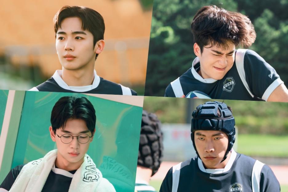 Kim Yo Han, Cho Han Gyeol, Kim E Jun, Hwang Seong Bin, And More Light Up The Field As Rugby Players In “The Winning Try”