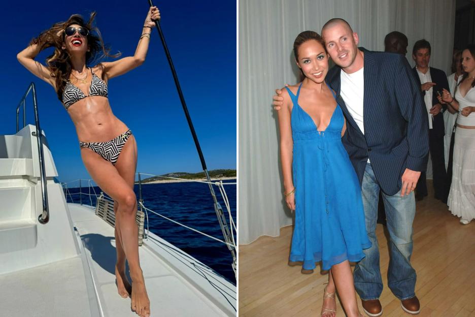 Myleene Klass looks amazing in barely-there bikini after claiming ex cheated with a celebrity on her birthday