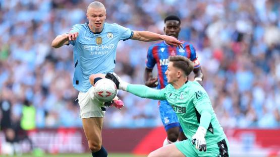FA Cup final: Guardiola speaks on Marmoush’s penalty miss after Haaland decision