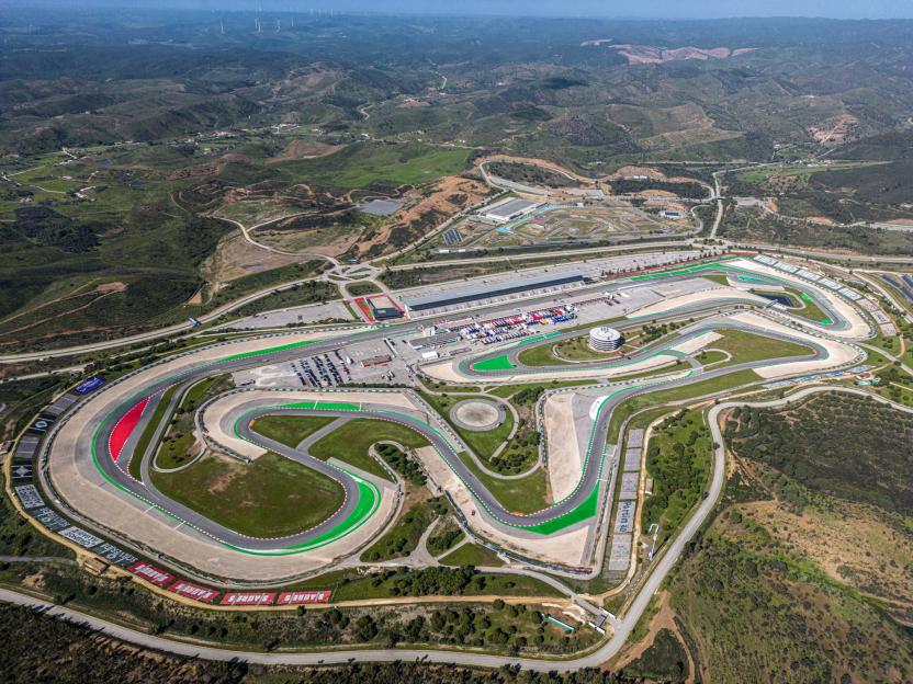 PORTIMAO, PORTUGAL - MARCH 10: General view for the Autodromo Internacional do Algarve prior the Portimao MotoGP Official Test at Autodromo Internacional do Algarve on March 10, 2023 in Portimao, Portugal. (Photo by Octavio Passos/Getty Images)