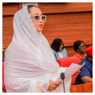 Natasha reports Akpabio, Yahaya Bello, Ododo to Police after attack on family house