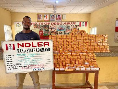 NDLEA arrests Indian lady with 72 parcels of heroin in chocolate wraps at Kano airport 3