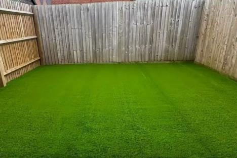My new build garden was a nightmare for floods every time it rained – now a grass game changer has made it look bigger