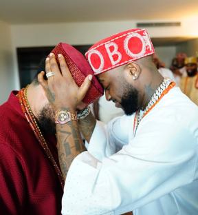 You’ve Got To Read Davido’s Heartfelt Message to Asa Asika on His Wedding Day
