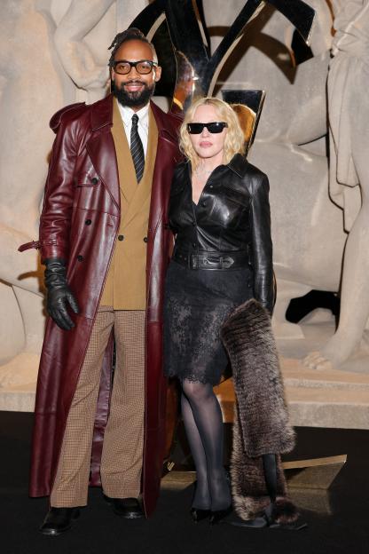 Madonna and Akeem Morris