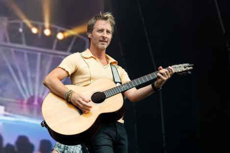 Chesney Hawkes performing at Flackstock 2024.