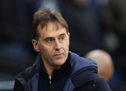 Headshot of Julen Lopetegui, manager of West Ham United.