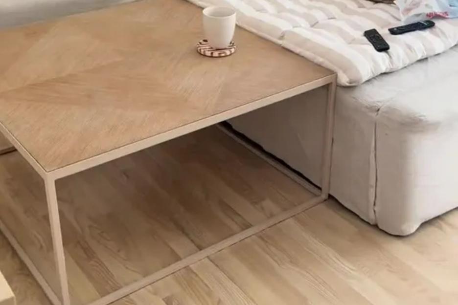 Woman left stunned as she makes shocking discovery worth thousands after lifting up ‘cheap’ flooring in her council flat