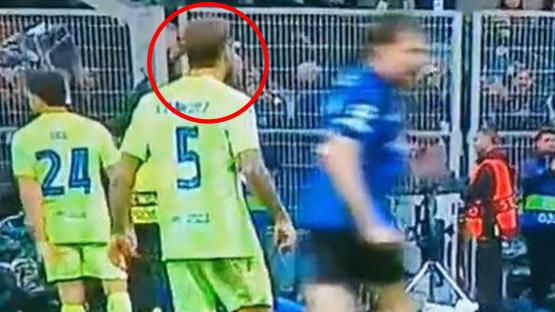 Barcelona star accused of SPITTING at Inter Milan’s Acerbi as reason for half-time brawl ‘revealed’
