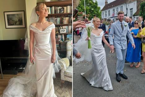 I got my dream Vivienne Westwood wedding dress on Vinted & saved £3.5k – it fit like a glove & even haggled a discount