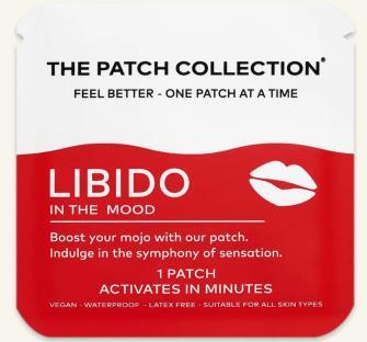 Libido enhancing patch packaging.