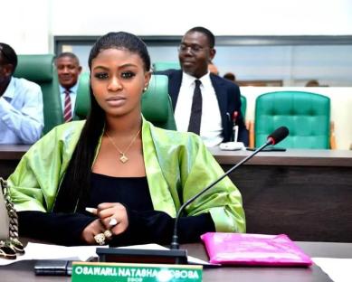 Tuface’s lover Natasha Osawaru replaced as Deputy Leader after shake-up in Edo Assembly