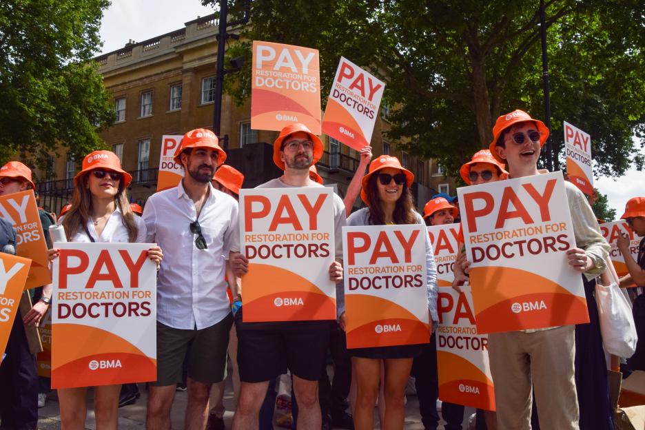 Nearly 2,000 junior doctors earned over £90,000 a year but they are STILL going on strike demanding a 29% pay rise