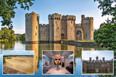National Trust reveals its top family-friendly attractions for May half term with fairytale castles and ‘book jungles’