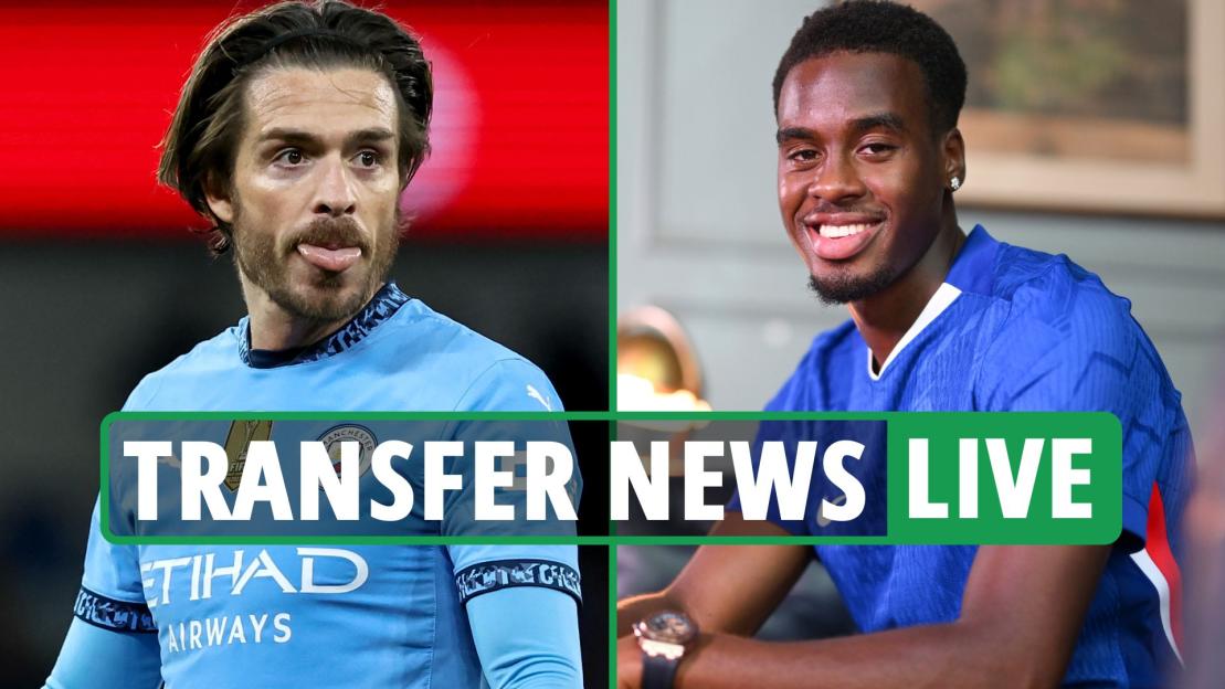 Transfer news LIVE: Man City ‘set Grealish price’, Chelsea CONFIRM Gittens signing, Walker to Burnley ANNOUNCED