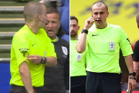 League One play-off final DELAYED with just minutes left after technical failure as players have kickabout on pitch