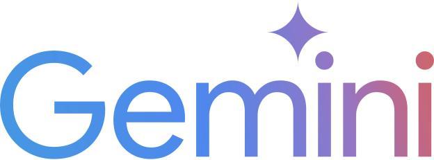 Gemini logo with a star and dots.
