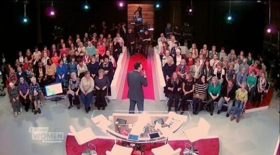 Loose Women audience on the ITV set.