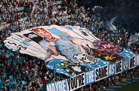 Classy Man City star anonymously donates £4,200 towards Man City fans’ Kevin De Bruyne FA Cup final display