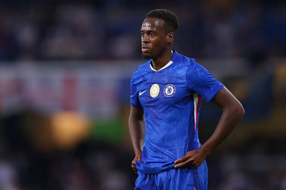 Jamie Gittens of Chelsea during a pre-season friendly match.