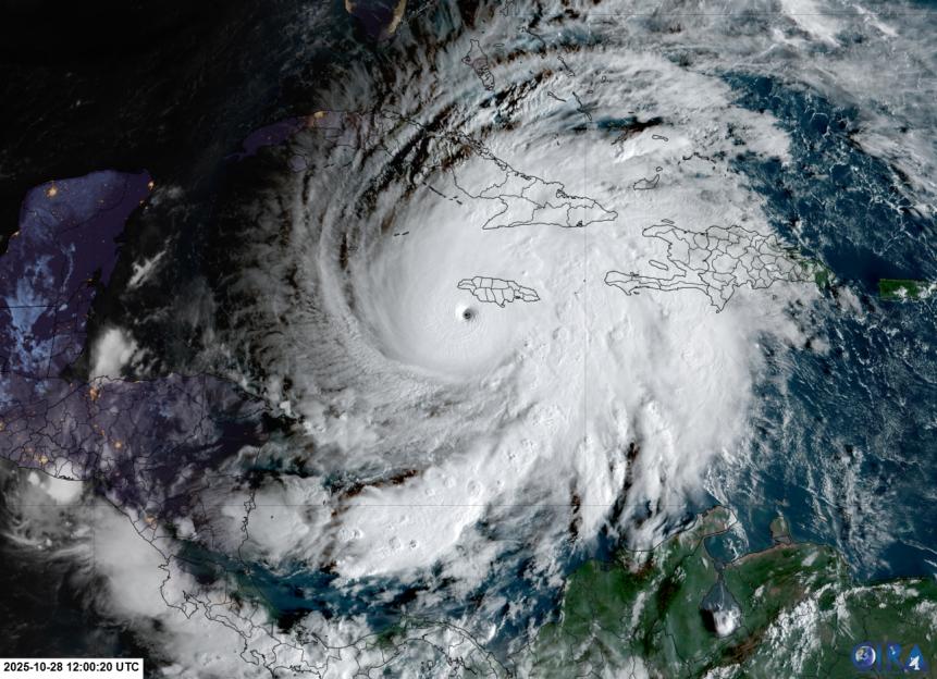 JAMAICA-HAITI-WEATHER-STORM-MELISSA