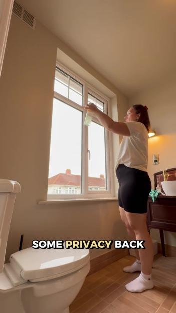 My neighbours had front row seats to my showers until I found a cheap trick to add privacy to my en suite within minutes