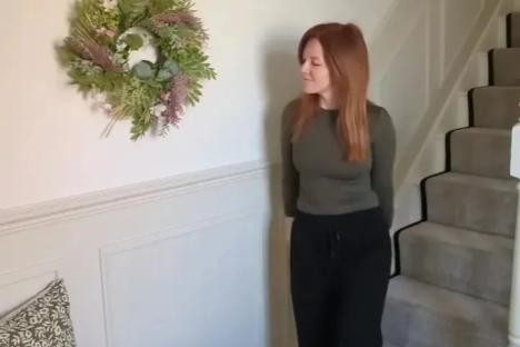 I gave my hallway a quick makeover with DIY panelling – but trolls say it’s ‘aged’ my house & call it a ‘dust collector’
