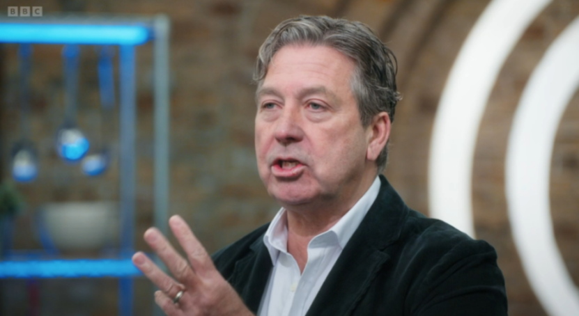 John Torode speaking on MasterChef.