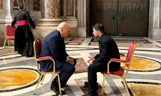 Zelenskyy reveals details of his conversation with Trump during Vatican meeting