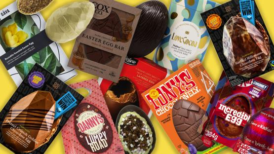 Chocolate eggs that made it into this Food Editor’s Easter basket – including a viral Dubai choc one!