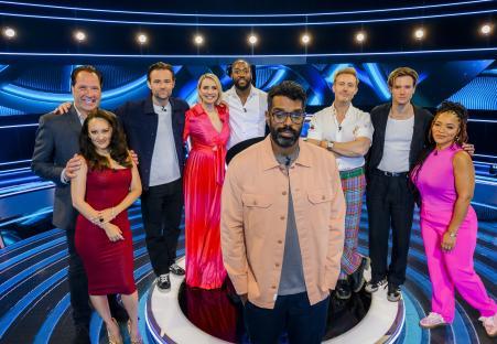 Group photo of contestants on The Weakest Link.