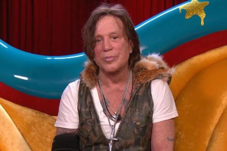 Mickey Rouke’s ‘not creepy, not pervy & not trying to offend gay people – he’s just a different generation’ insists pal