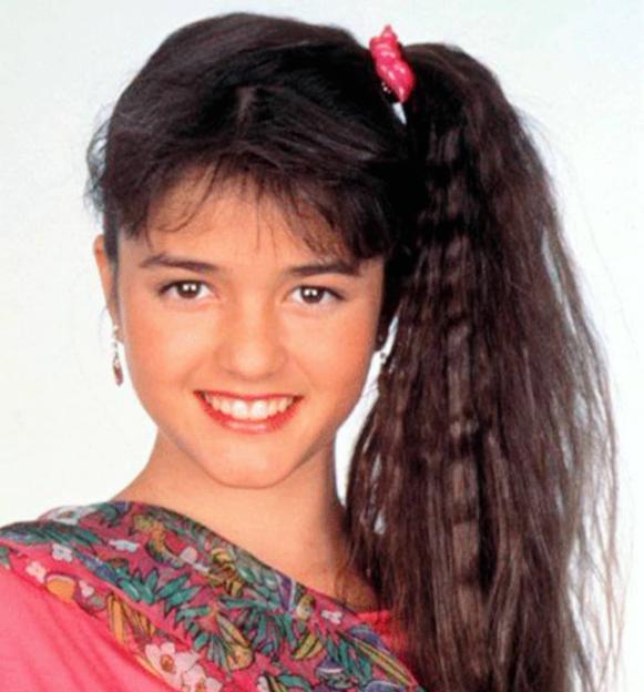 Danica McKellar as Winnie Cooper from The Wonder Years.