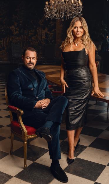 Danny Dyer and Emily Atack, hosts of Nobody's Fool.