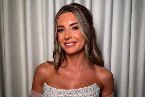 Dani Dyer looks stunning in bridal wear as she celebrates hen do ahead of wedding to Jarrod Bowen
