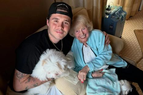 Brooklyn Beckham posts emotional tribute to Nicola Peltz’s late grandma after social media silence on David’s birthday
