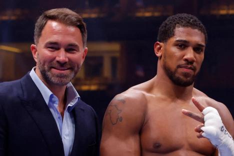 Eddie Hearn reveals new timeline for Anthony Joshua’s retirement as ‘curveball’ talks change plans for next fight 
