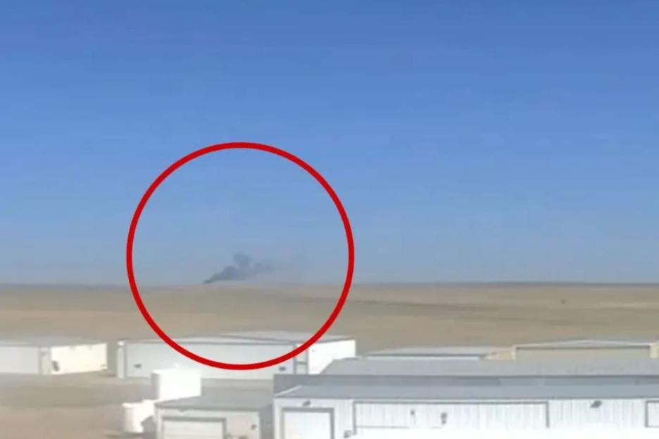 Two small planes crash mid-air sparking blaze and sending smoke billowing into sky in Colorado