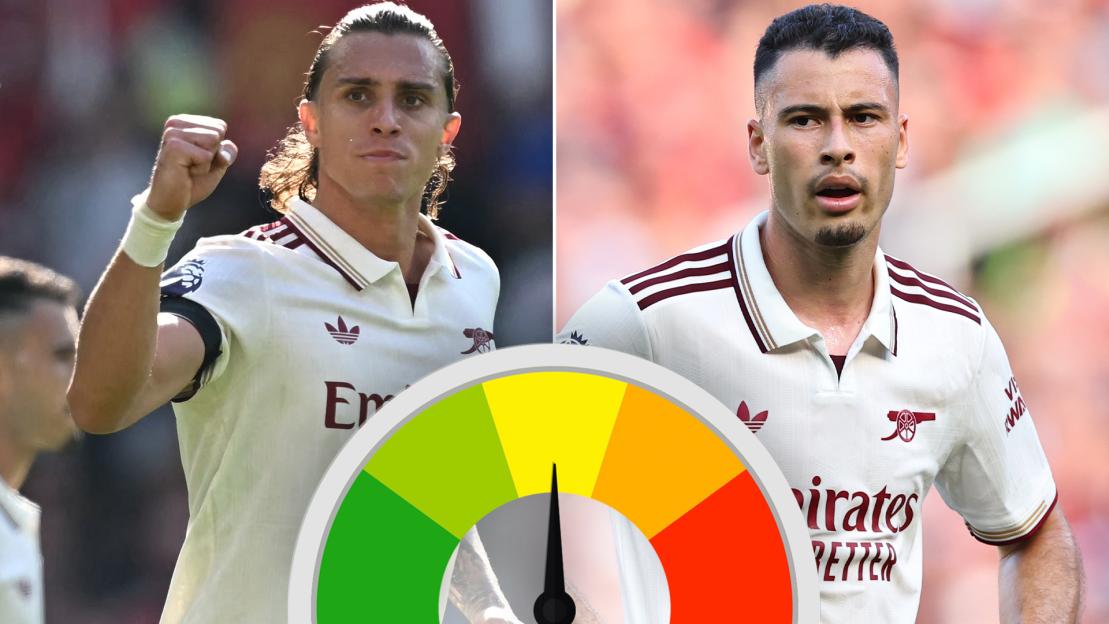 Arsenal ratings: Gabriel Martinelli does himself no favours as Riccardo Calafiori steps up when it matters most