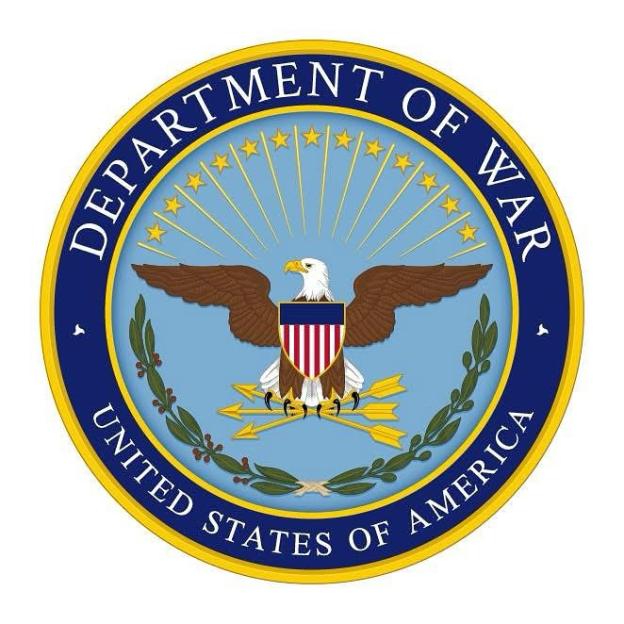 Seal of the United States Department of War.