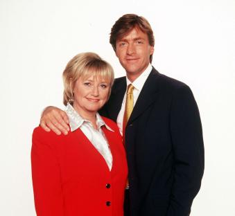 Judy Finnigan and Richard Madeley at *This Morning*'s 10th birthday.