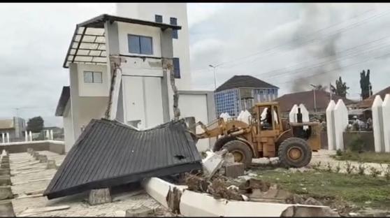 Owo church massacre: Ondo govt demolishes victims’ memorial park